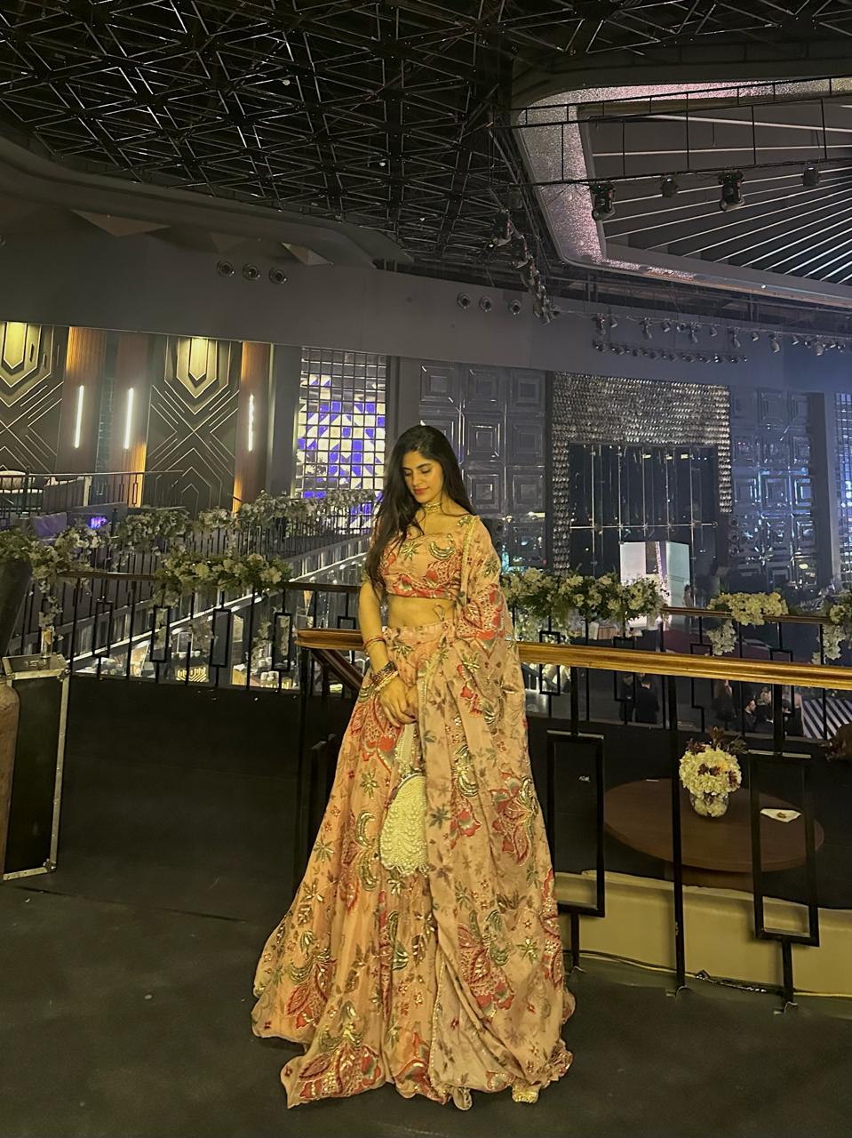 mahjan Floral Embroidered Lehenga | Premium Wedding & Party Wear Collection