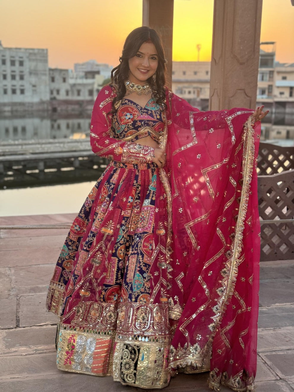 Designer Heavy Work Lehenga  | Radhika Boutique