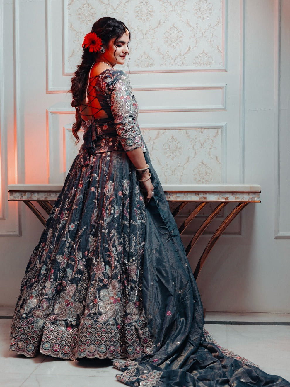 Heavy Embroidery & Premium Flair | Bridal & Festive Wear| Radhika Boutique