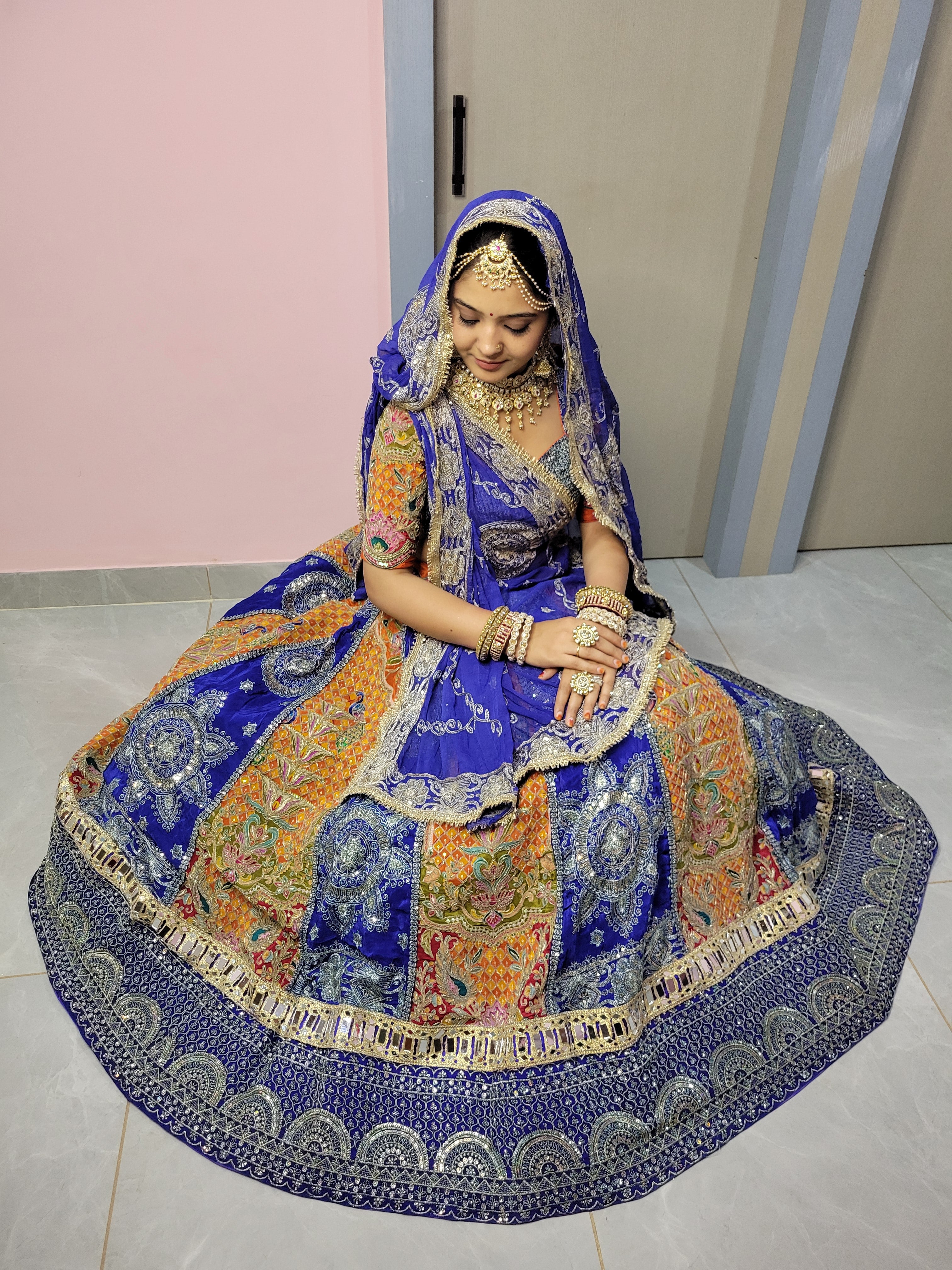 Zariya Blue Lehenga for Bridal & Wedding Wear | Designer Ethnic Lehenga