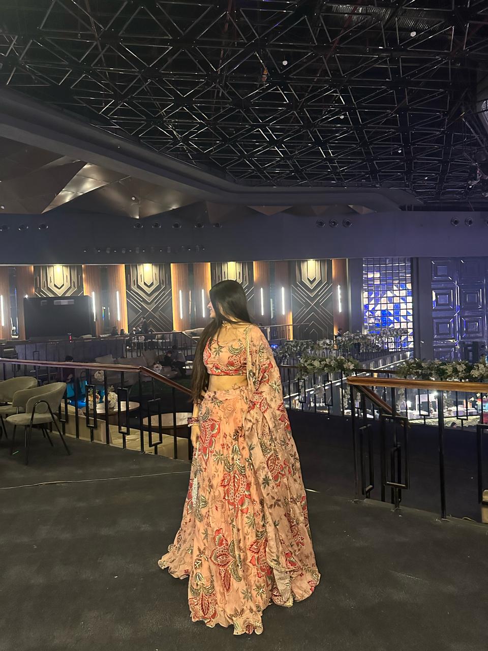 mahjan Floral Embroidered Lehenga | Premium Wedding & Party Wear Collection