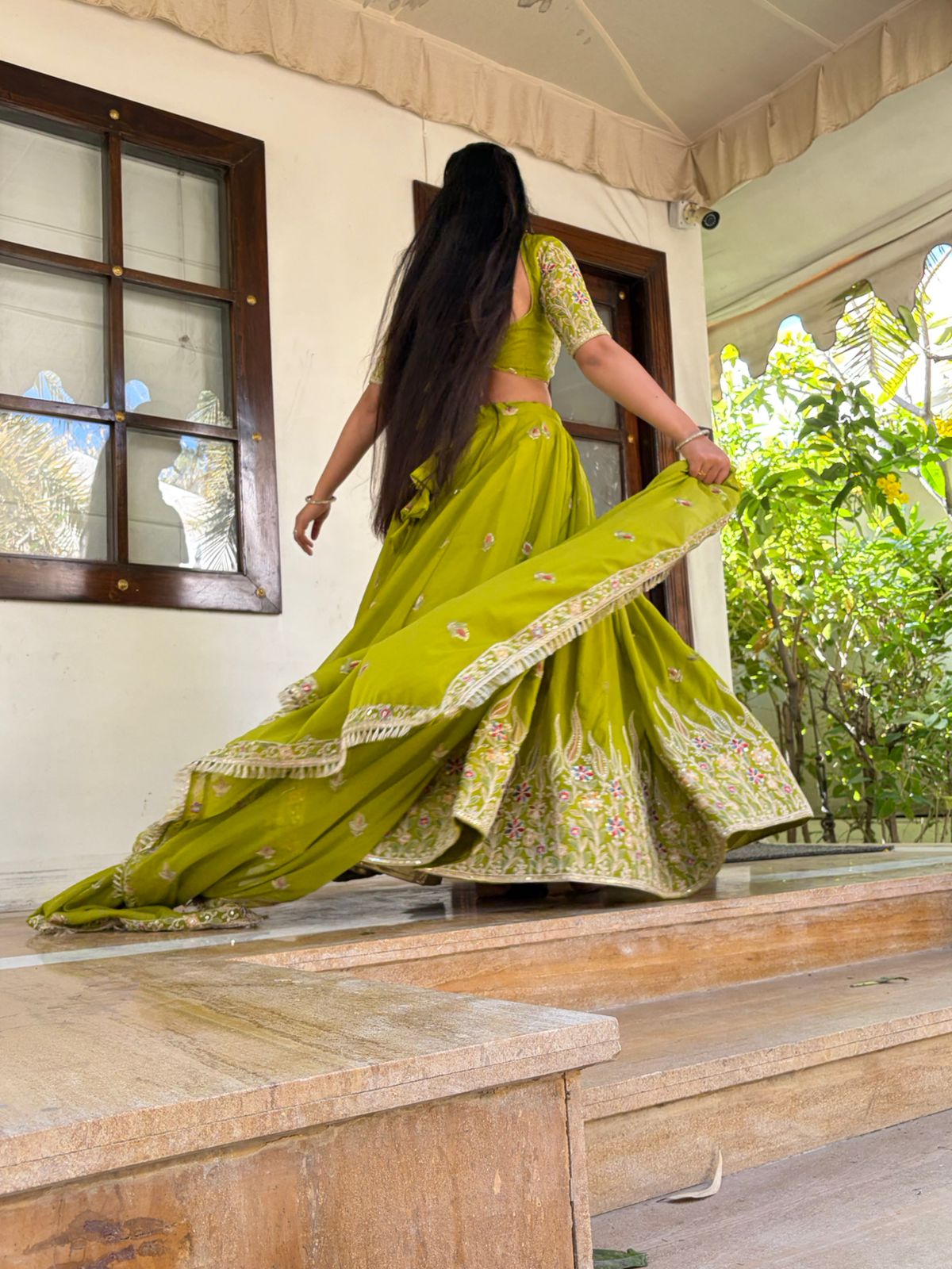 Morni Lehenga Collection – Premium Silk Designer Lehenga with Heavy Embroidery