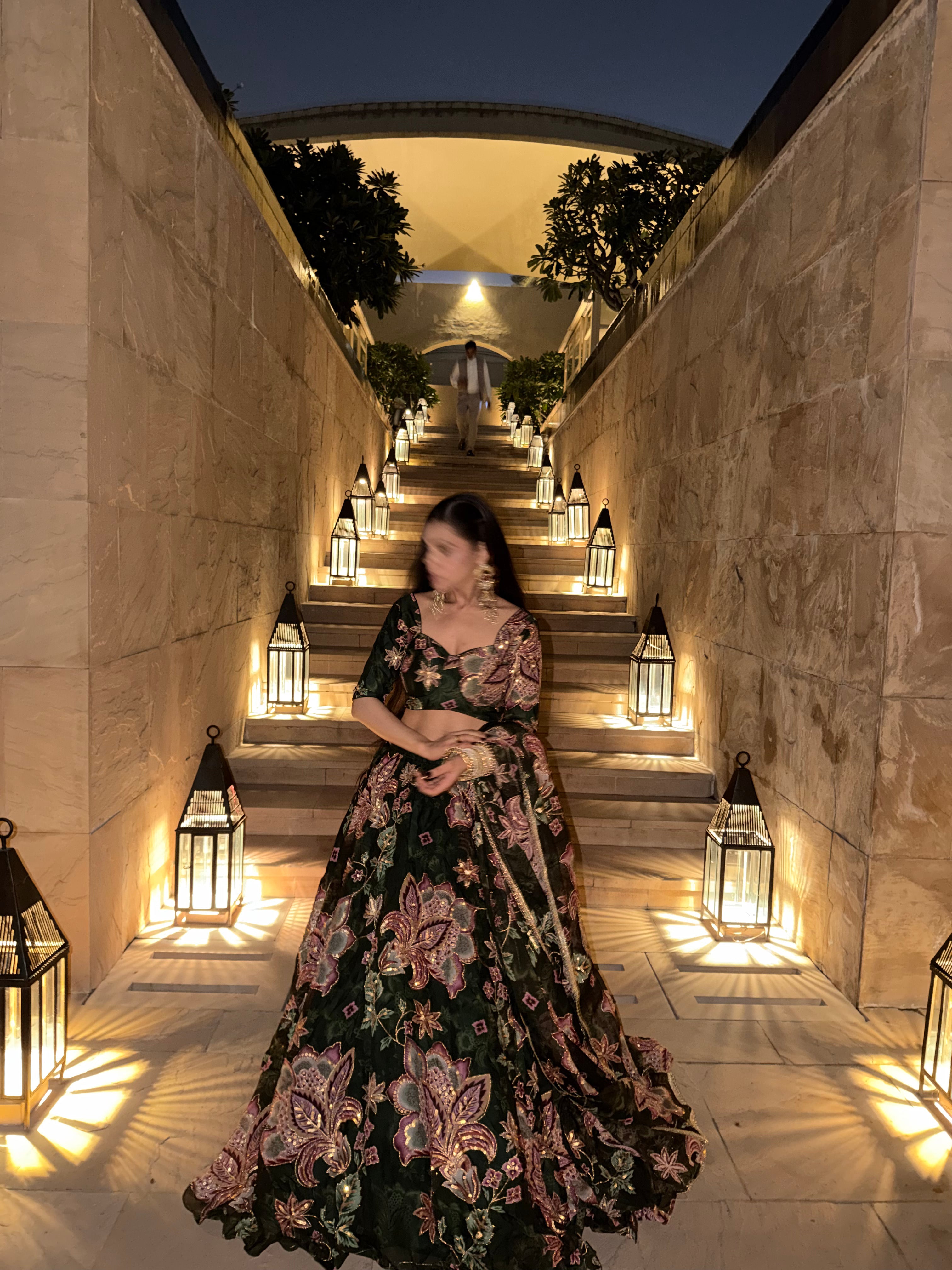 Maharani exclusive Lehenga | Premium Blue Embroidered Bridal & Wedding Wear| Radhika Boutique