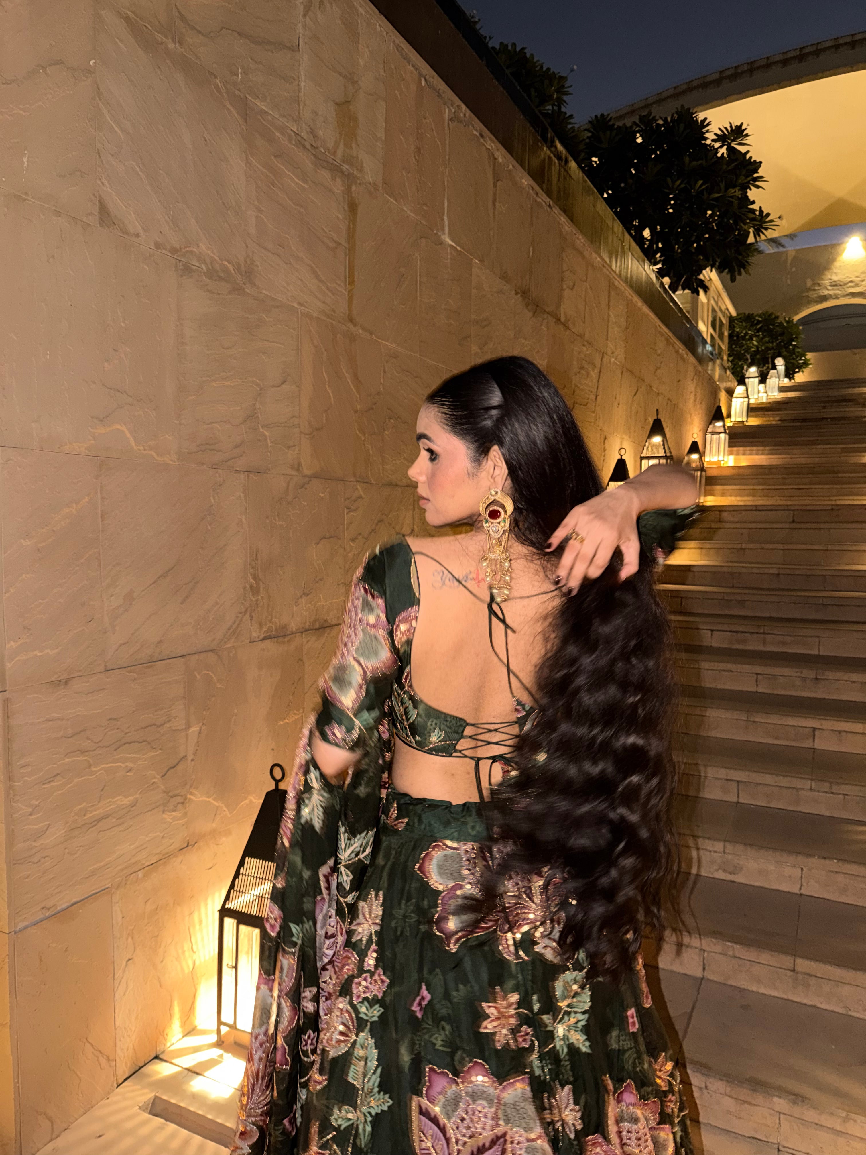 Maharani exclusive Lehenga | Premium Blue Embroidered Bridal & Wedding Wear| Radhika Boutique