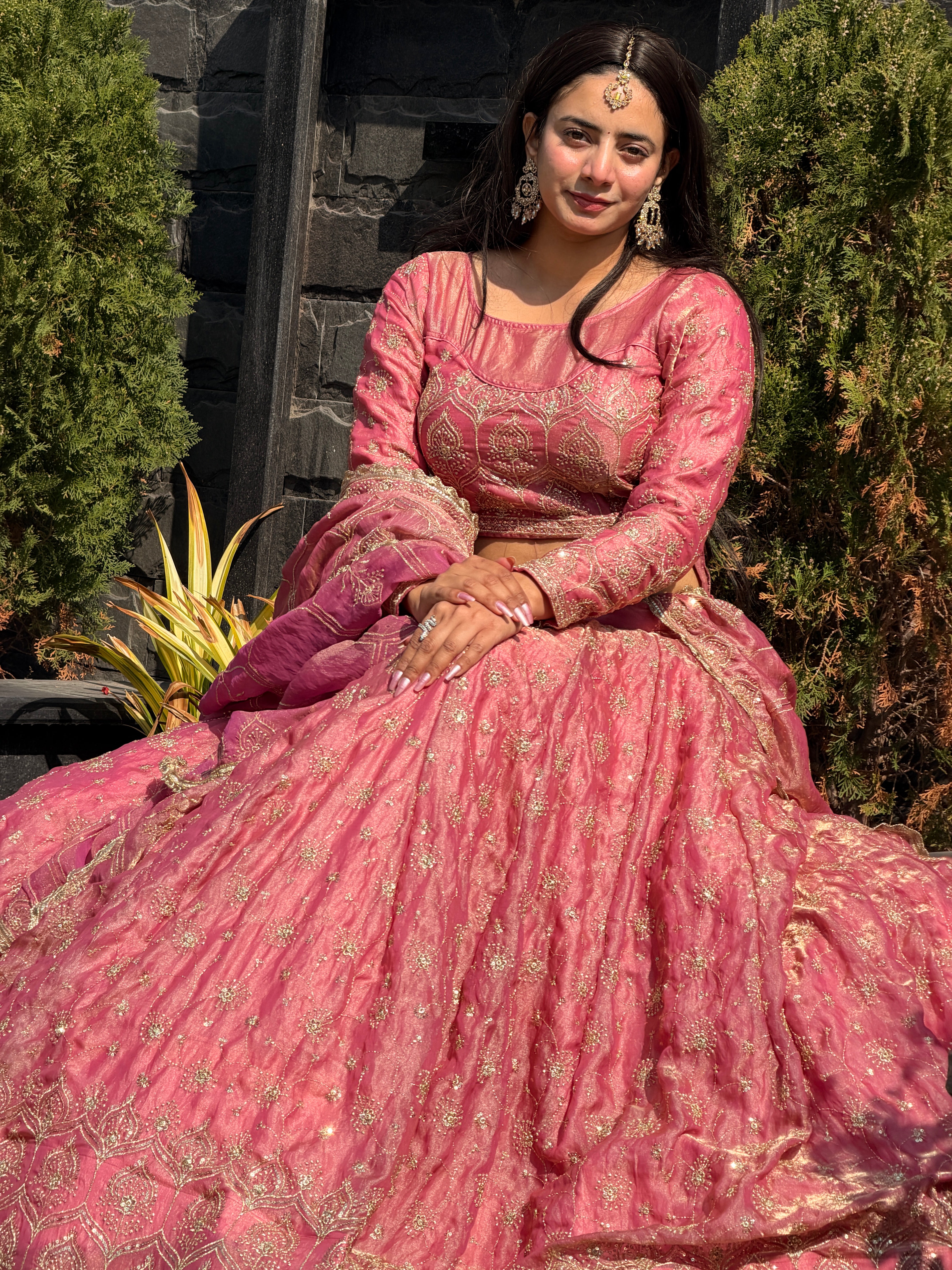 kirti Embroidered Lehenga Choli | Bridal & Festive Wear for Women – Radhika Boutique