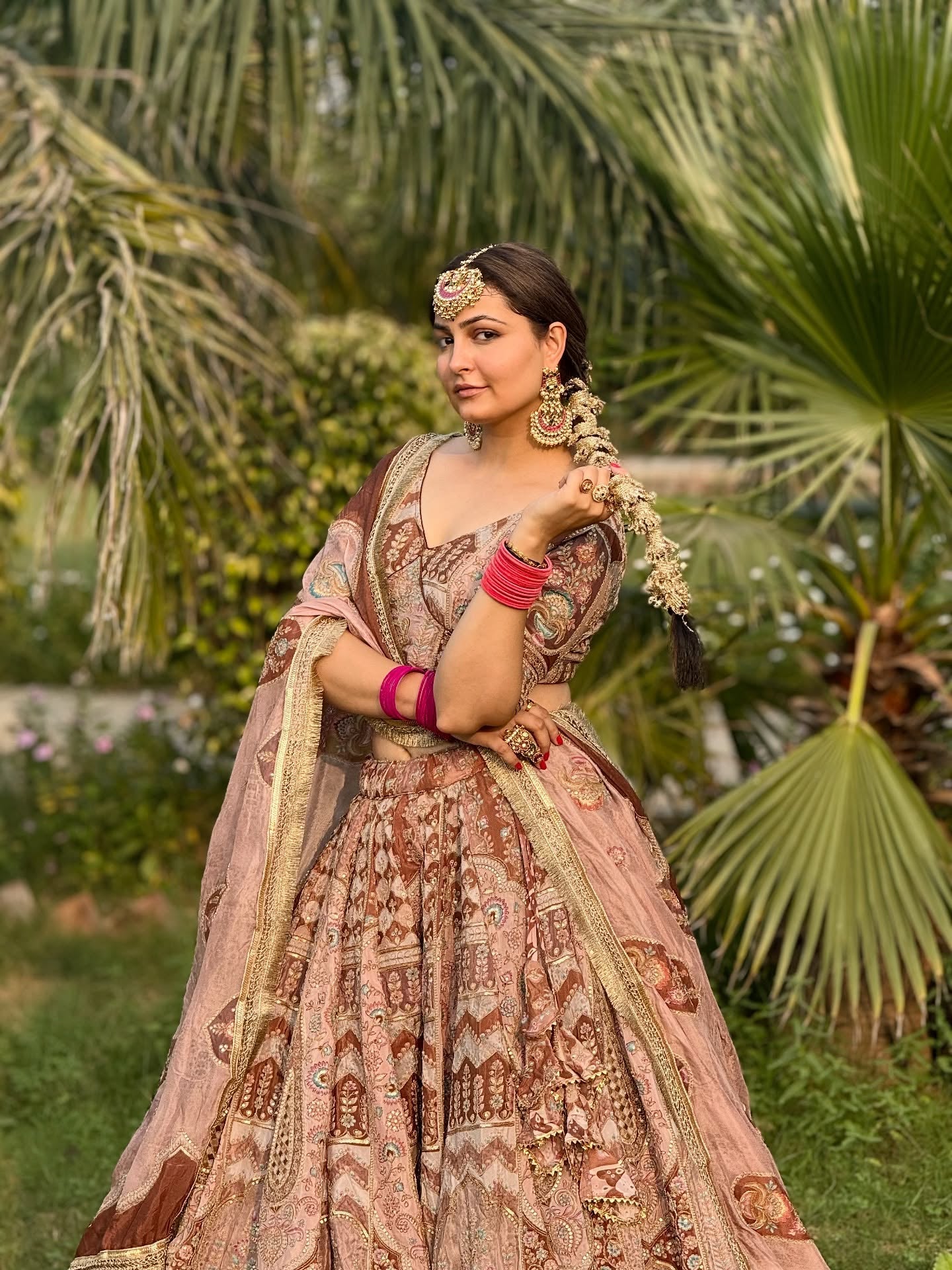 Designer Pastel Pink  Lehenga | Heavy Embroidery Work | Radhika Boutique