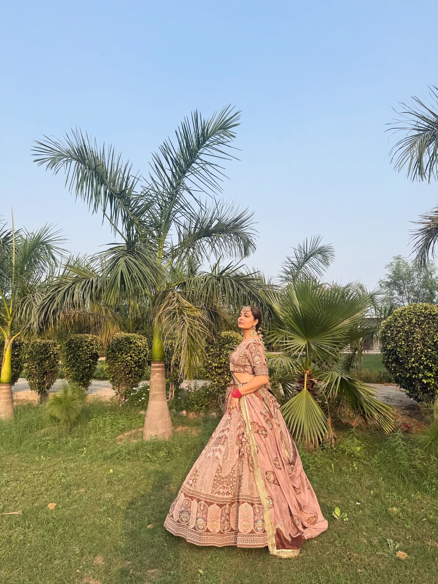 Designer Pastel Pink  Lehenga | Heavy Embroidery Work | Radhika Boutique