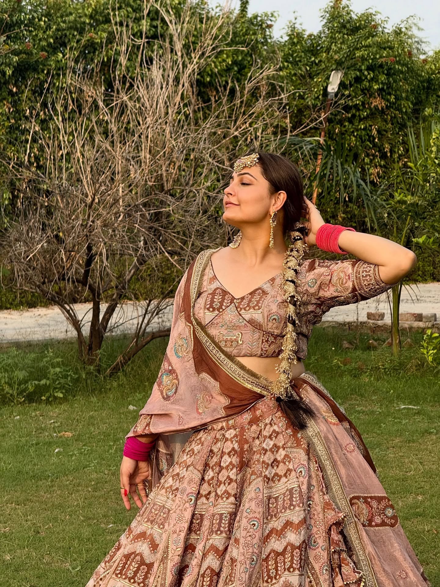 Designer Pastel Pink  Lehenga | Heavy Embroidery Work | Radhika Boutique