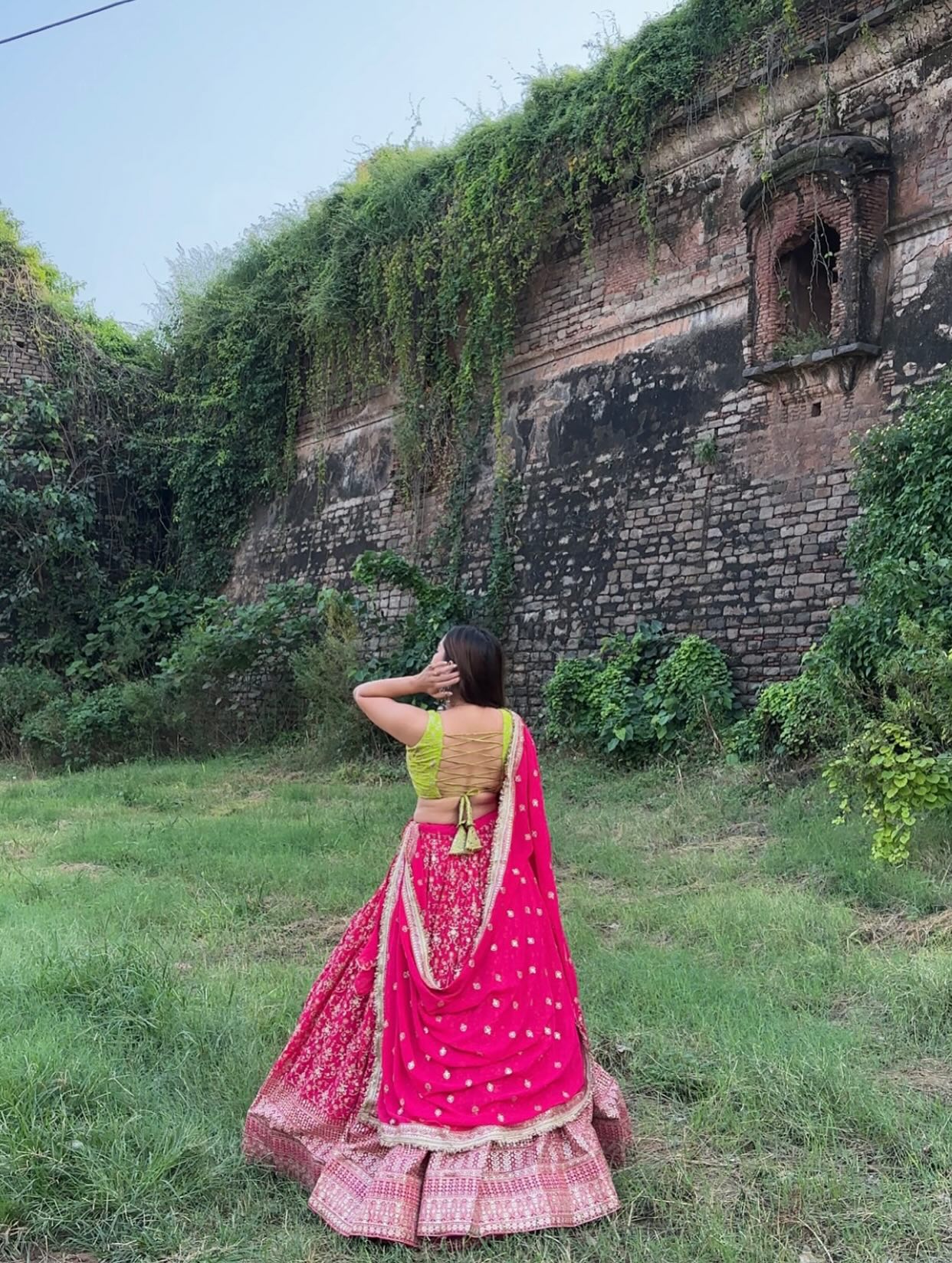 Floral Embroidered Pink Lehenga | Premium Festive Wear | Radhika Boutique
