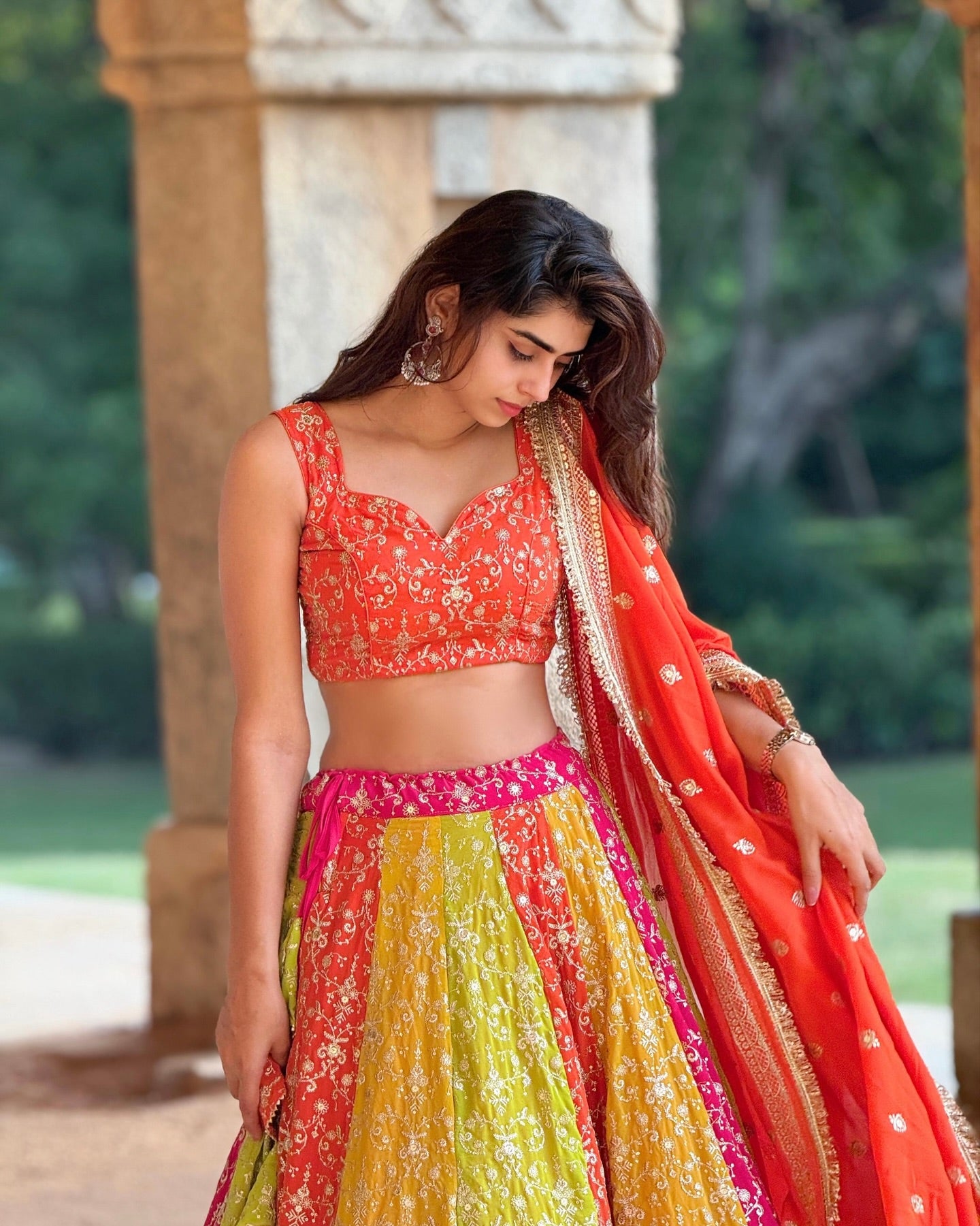 Multicolor Designer Lehenga for Girls |  Festive Wear | Radhika Boutique