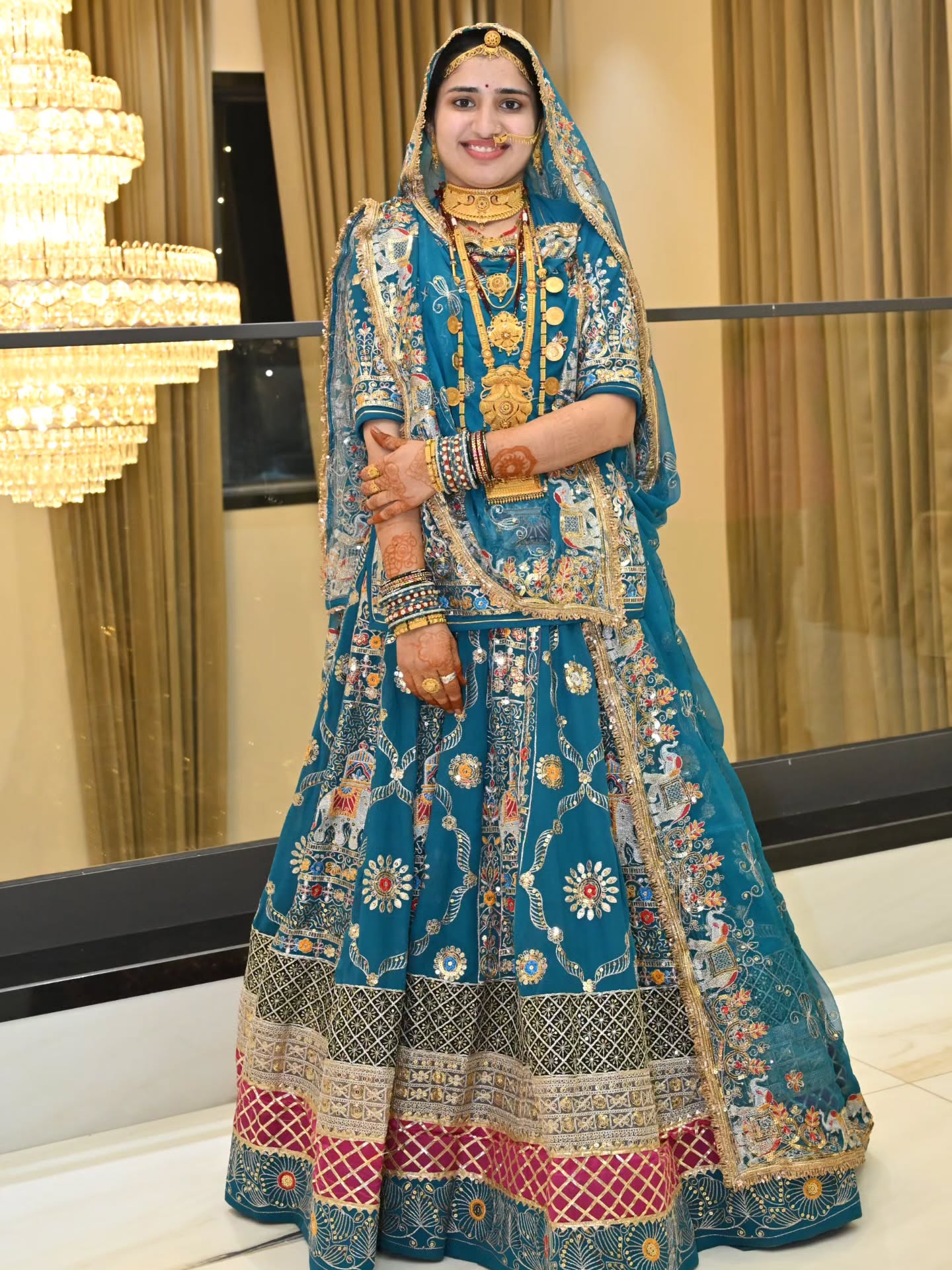 vintage elements design Lehenga |  Radhika Boutique