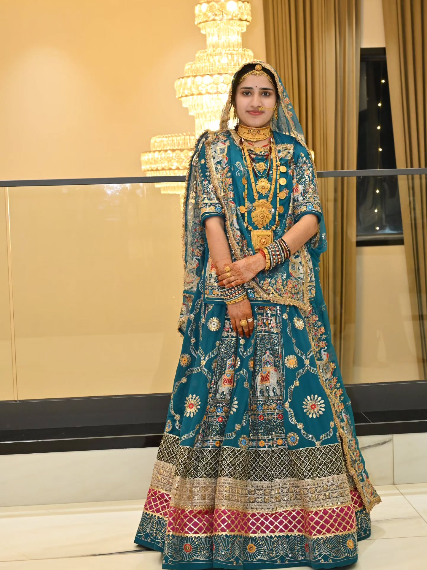 vintage elements design Lehenga |  Radhika Boutique