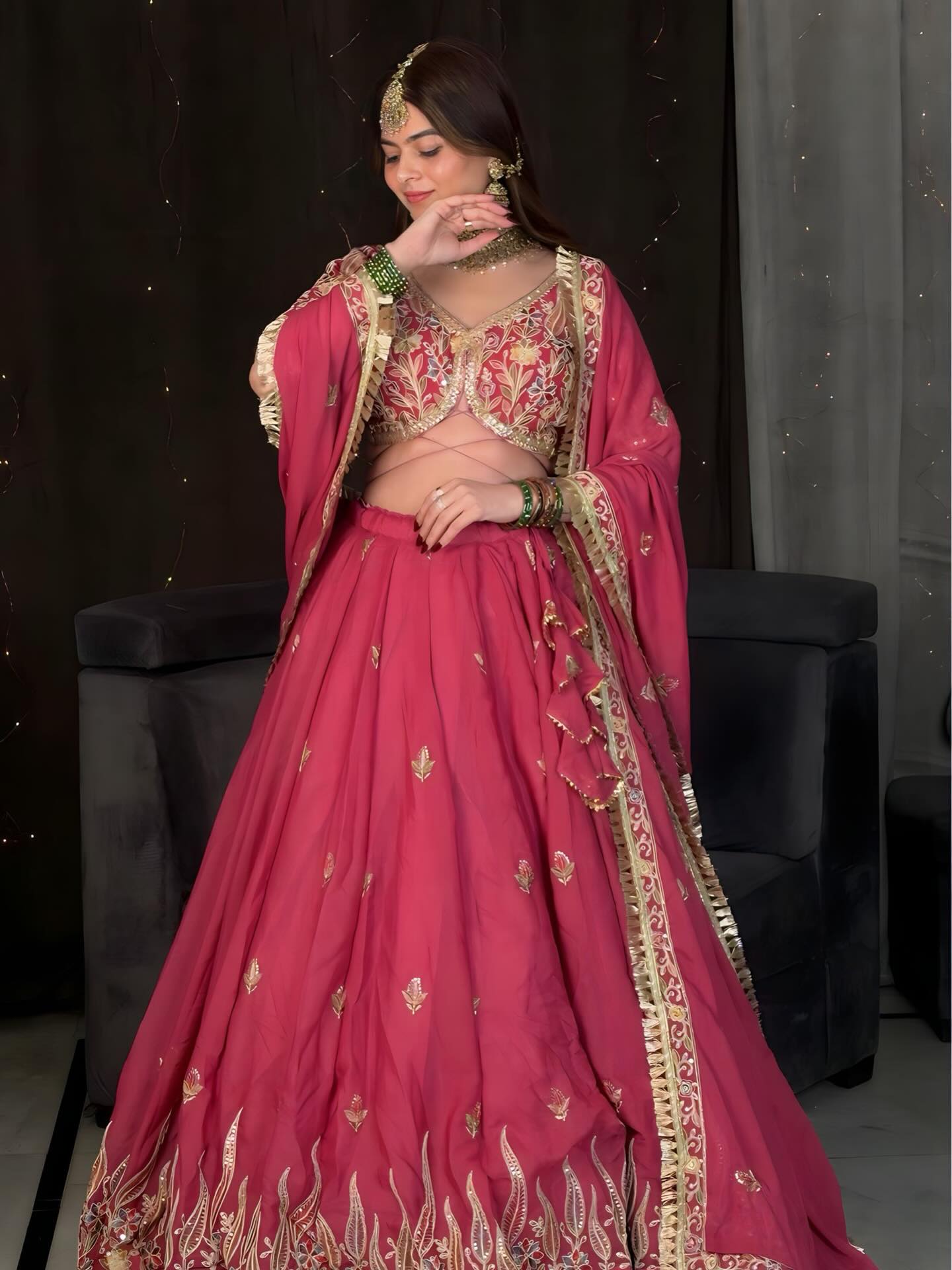 Morni Silk Lehenga Collection | Premium Embroidered Wedding Wear