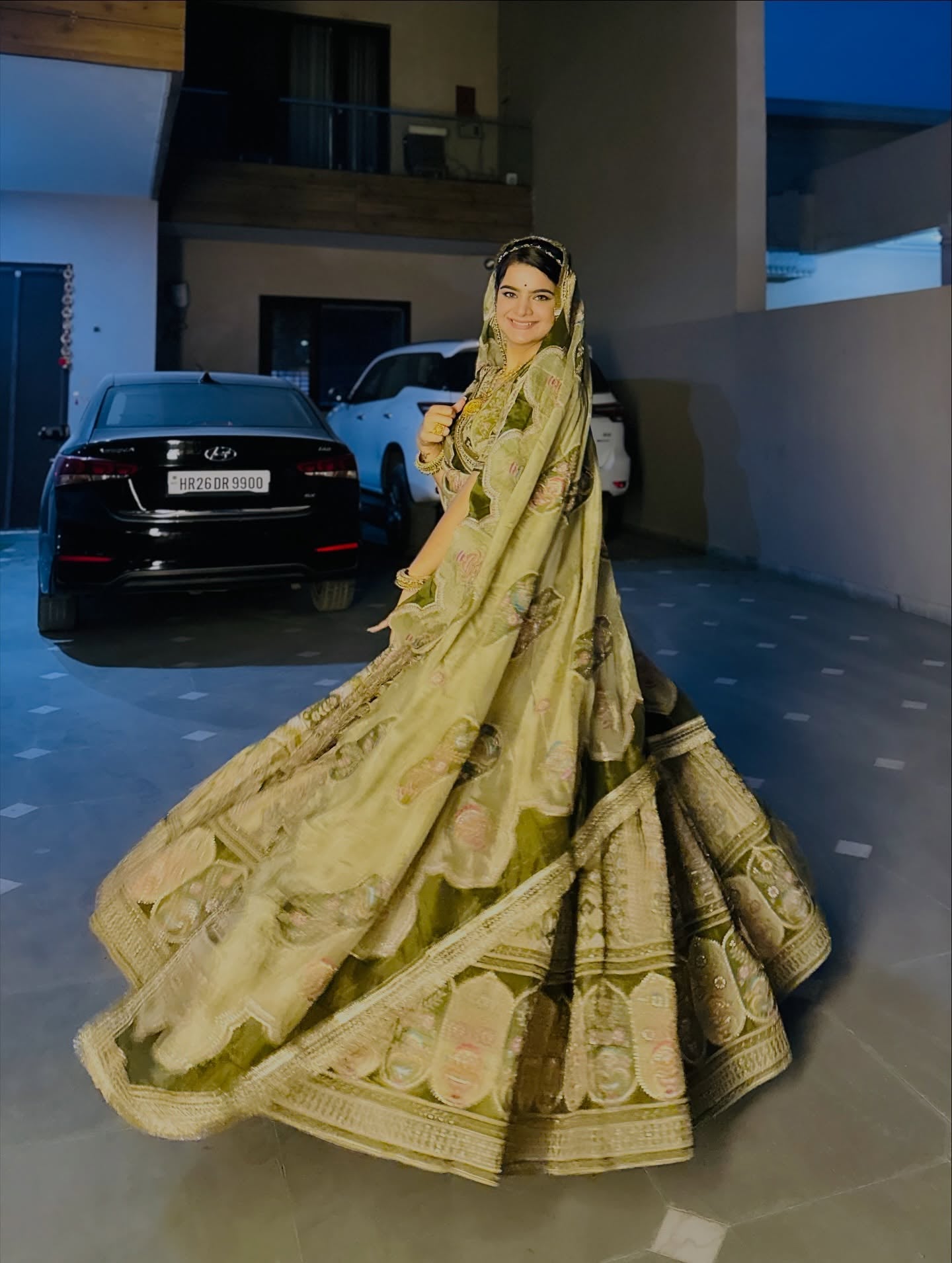 Pastel Green Heavy Pittan Work Lehenga  | Radhika Boutique